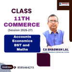 CLASS 11 ACCOUNTS AND ECONOMICS (ANDROID APP ONLY) RECORDED 2026-27